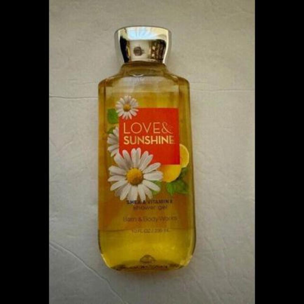 Brand New Bath and Body Works LOVE AND SUNSHINE Body Wash/Shower Gel 10 oz